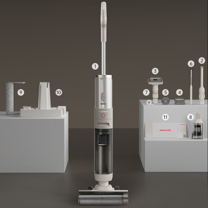 九阳吸尘器一机多能自动烘干脏污感应省时省电高效除菌JY-Q5高清大图