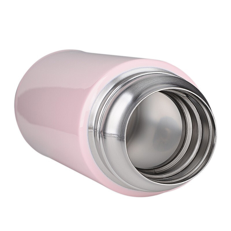 膳魔师(THERMOS)进口真空304不锈钢保温杯FFM-351-LPK 粉色 350ML商务办公学生男女一杯两用