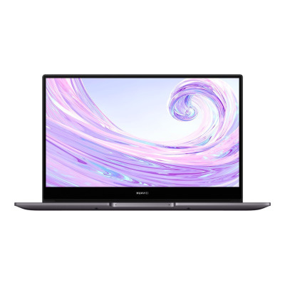 华为MateBook D 14笔记本电脑 深空灰 锐龙版R5 16+512GB 固态硬盘 正版Win10系统 微框全面屏 多屏协同 学生商务办公设计轻薄本 新品