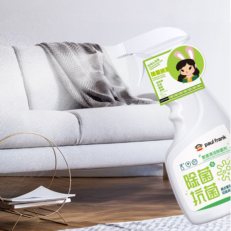 大嘴猴(Paul Frank)悦家礼盒(四件套)500g*4厨房油污清洁剂浴室清洁剂地面清洁剂家庭清洁套装高清大图