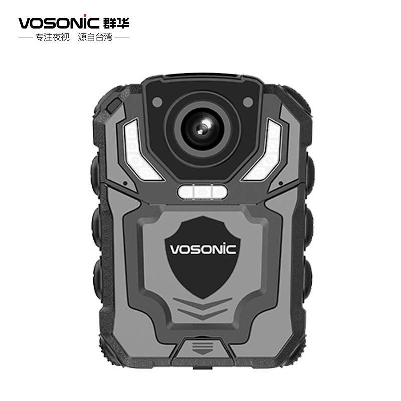 群华(VOSONIC)T5记录仪 1296P高清红外夜视 4000万像素 可换电池 内置64G内存