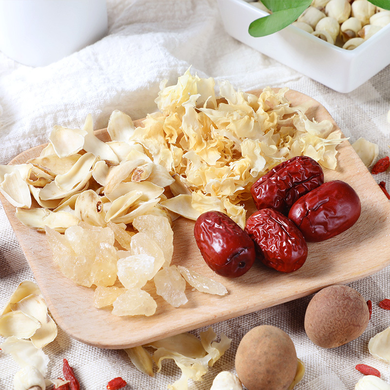 盛耳 银耳莲子羹材料组合100g*2袋 广式煲汤材料炖汤包食材干货四季靓汤