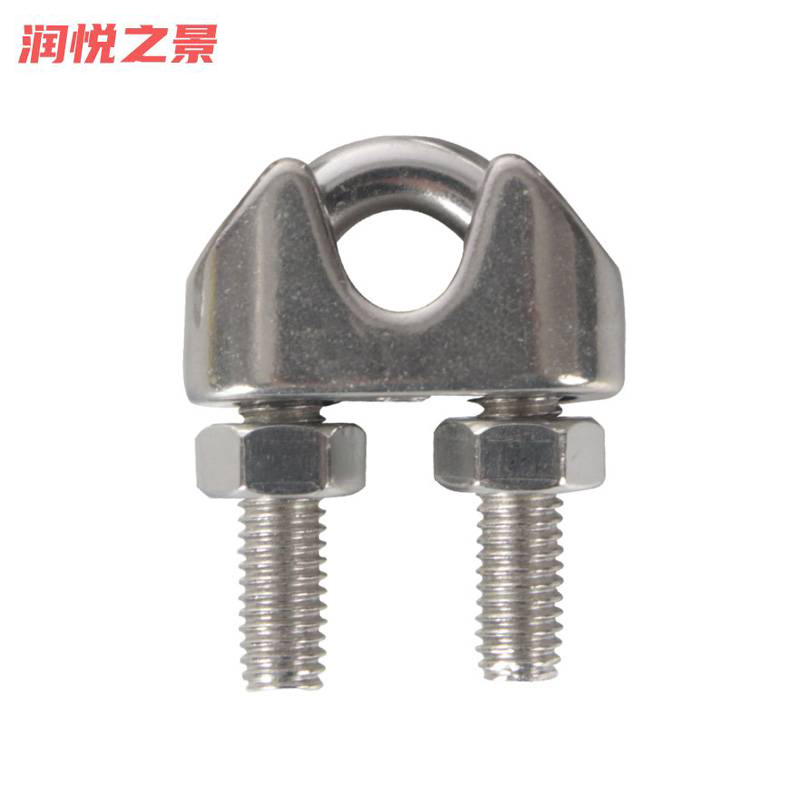 润悦之景 不锈钢钢丝绳卡头 M16 个高清大图