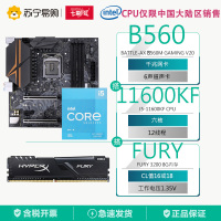 七彩虹 BATTLE-AX B560M GAMING V20+英特尔i5-11600KF+金士顿Fury 3200 8G