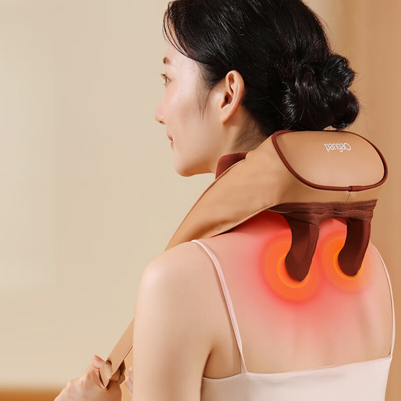 攀高(PANGAO)Neck K8 5D揉捏肩颈按摩器 生日礼物 斜方肌颈部肩部按摩仪 女生礼物