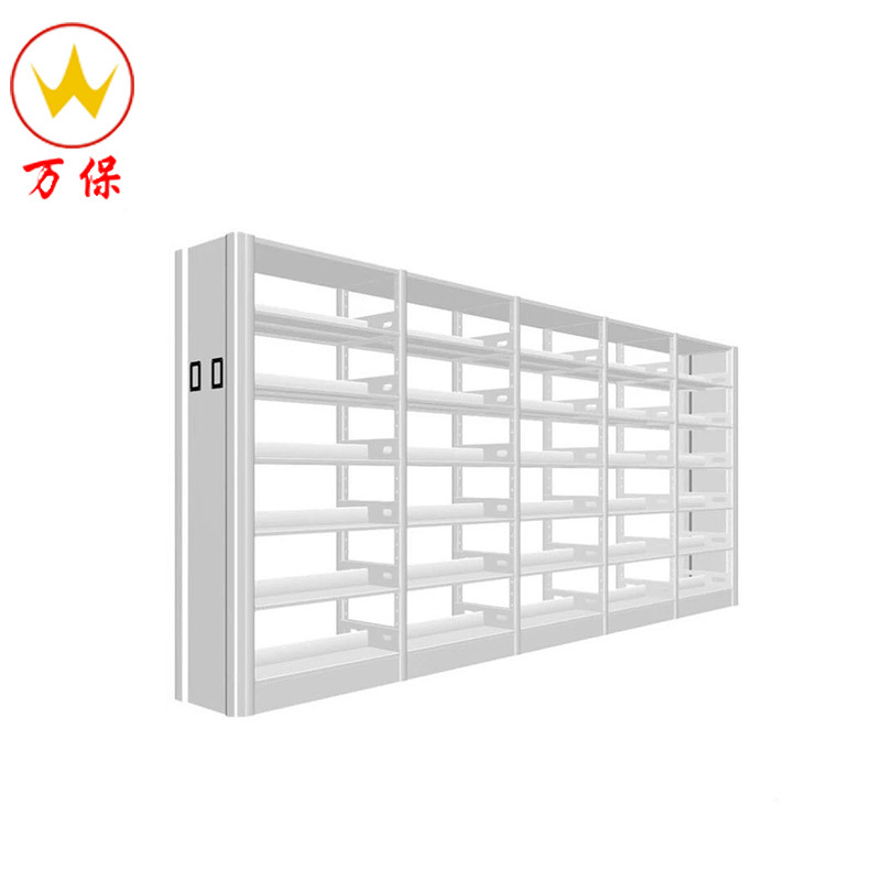 [万保]钢制书架 货架 药品架 储物架