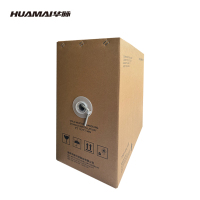 华脉(HUAMAI)六类网线[商用版]CAT6类非屏蔽线 家装网络布线监控箱线305米 HMT160010004