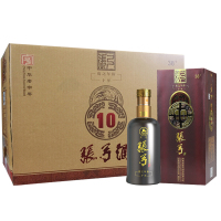张弓酒 度之年份十年 浓香型 白酒 38度 粮食酒 固态发酵 500ml*6瓶 白酒礼盒 中华老字号 酒厂自营