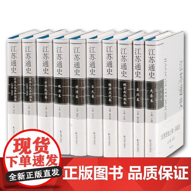 江苏通史(全十卷) 宋林飞 主编 江苏历史上第 YI 部系统记述和研究江苏历史巨著 凤凰出版社高清大图