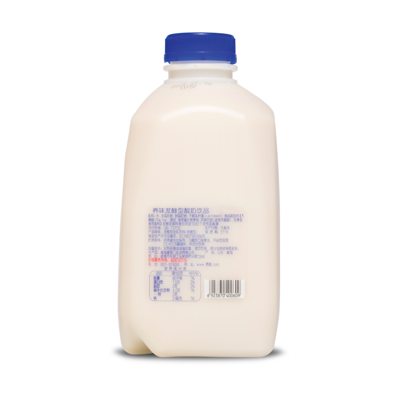 养味(yanwee)发酵型酸奶 乳酸菌饮品 桶装 1kg*4/箱