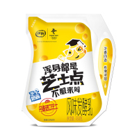 伊利芝士点芝士风味酸奶180g*12袋益生菌发酵乳浓缩低温酸牛奶