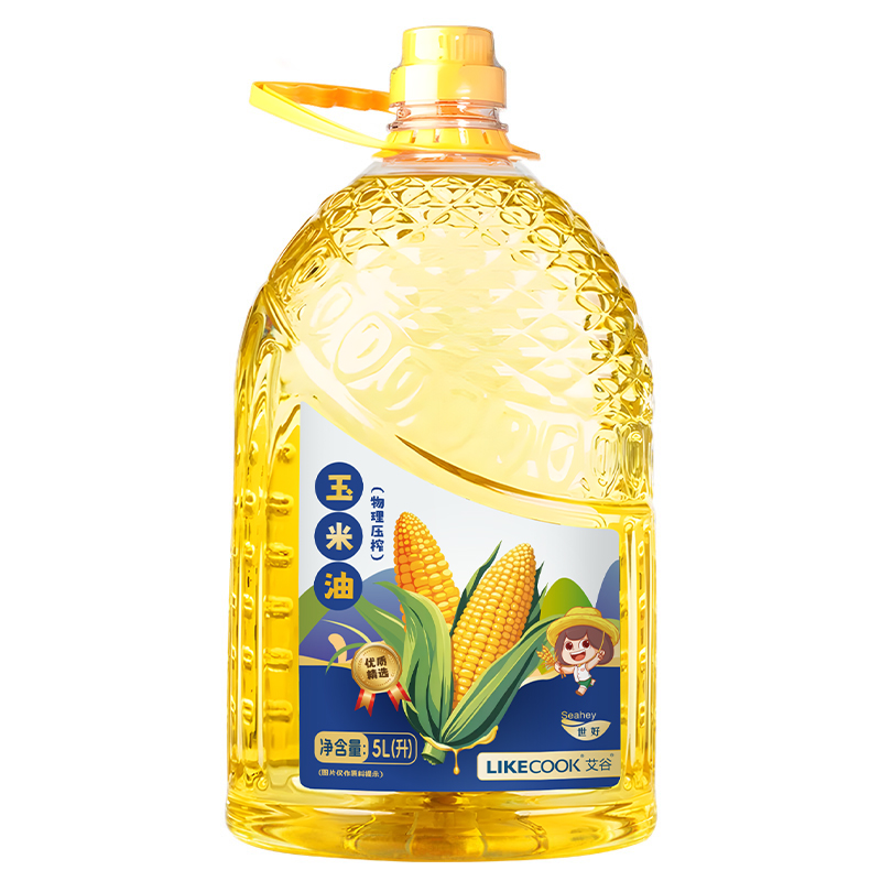 艾谷玉米油5L食用油物理压榨