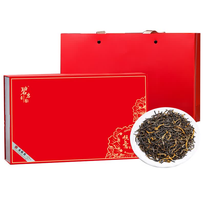 碧岩韵茶 茶叶 顺心顺意系列红茶 金骏眉120g高清大图
