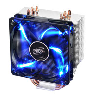 京天(KOTIN) 九州风神玄冰400 LGA115X/AMD多平台支持风扇风冷散热器电脑主机CPU散热器蓝色炫光