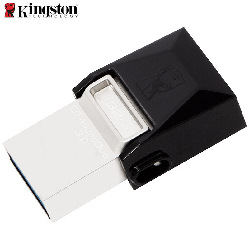 [精选]金士顿(Kingston)DTDUO3 16GB OTG USB3.0 micro-USB 和 USB双接口