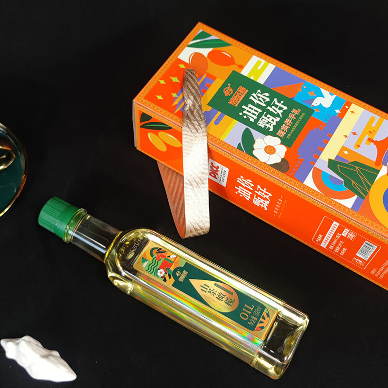谛品居调和油500ml配料丰富山茶橄榄食用植物油高清大图