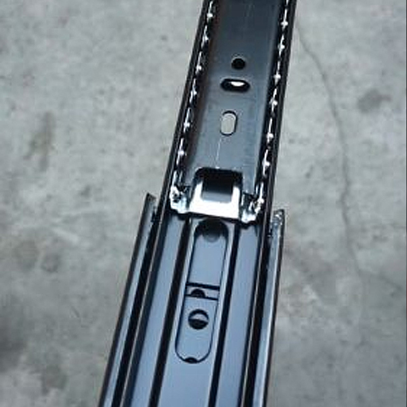 以雅以南 抽屉轨道 14寸32.5CM三节轨道/个高清大图