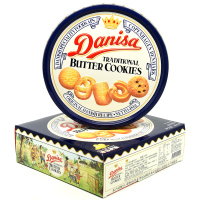 Danisa皇冠丹麦曲奇饼干454g节日礼物进口礼盒装送礼零食品下午茶