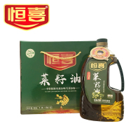 恒喜 非转基因 物理冷榨 柔雅菜籽油1.8L*2礼盒装
