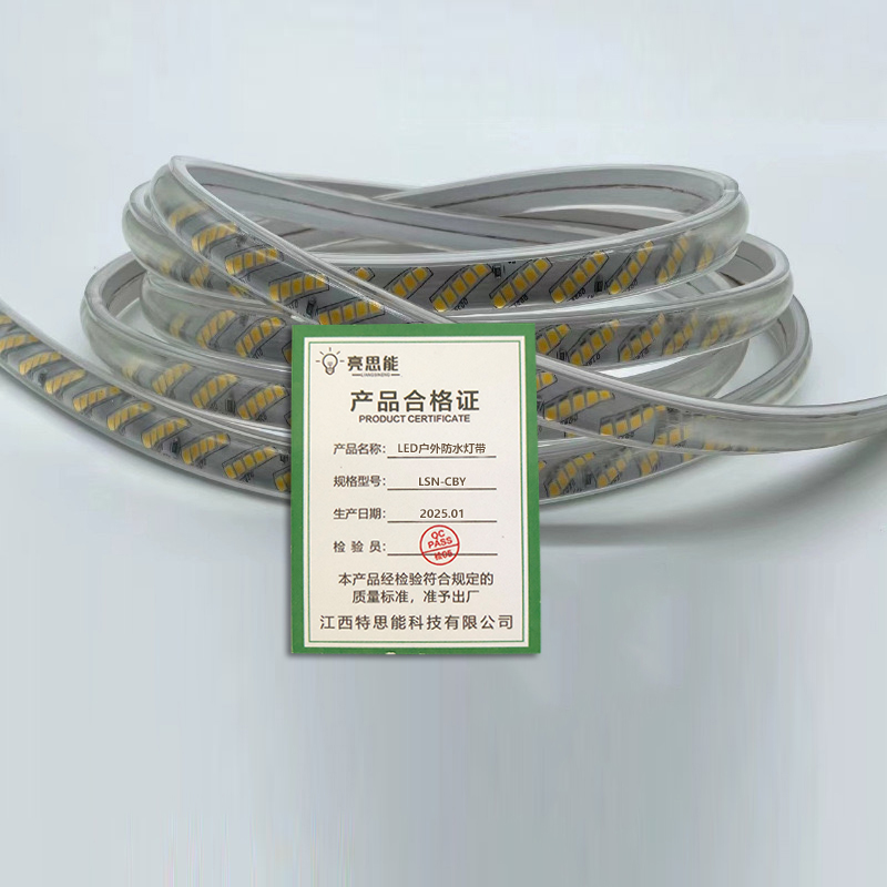 亮思能 户外防水灯带 220V高压灯带 LSN-CBY 米高清大图
