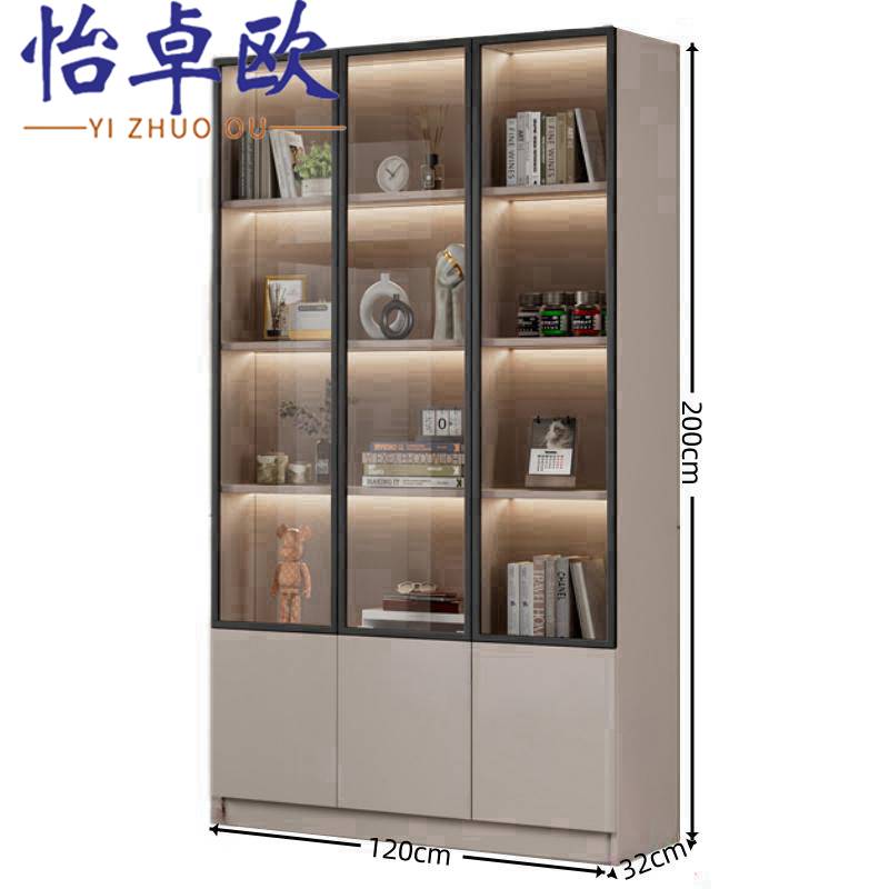 怡卓欧 展示柜120cm小板门台