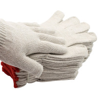 [苏宁自营]勒塔(LETA)工具 10付装棉纱手套劳防用品纱手套LT-PPE575