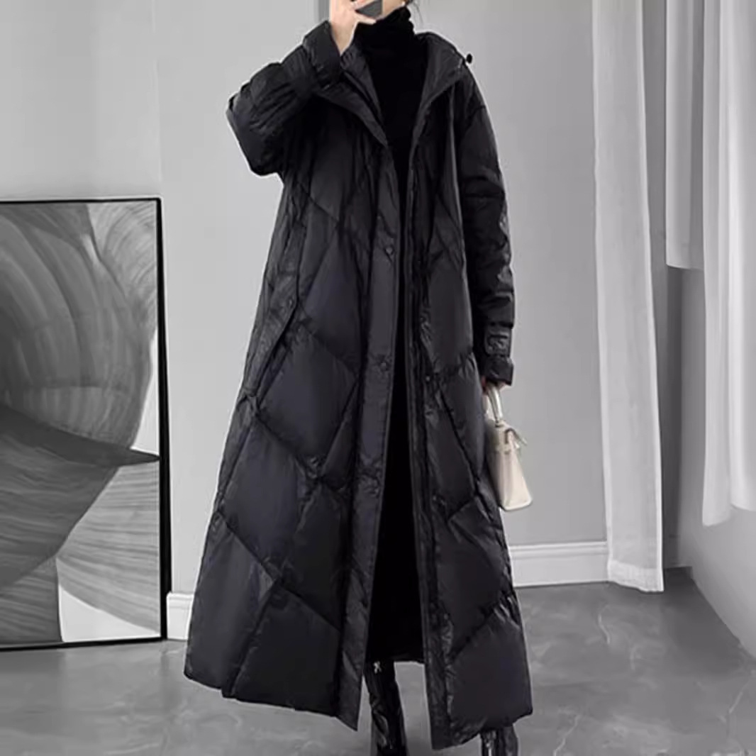 2025年新款大码棉服女冬中长款加厚韩版外套胖MM宽松棉衣潮流棉袄