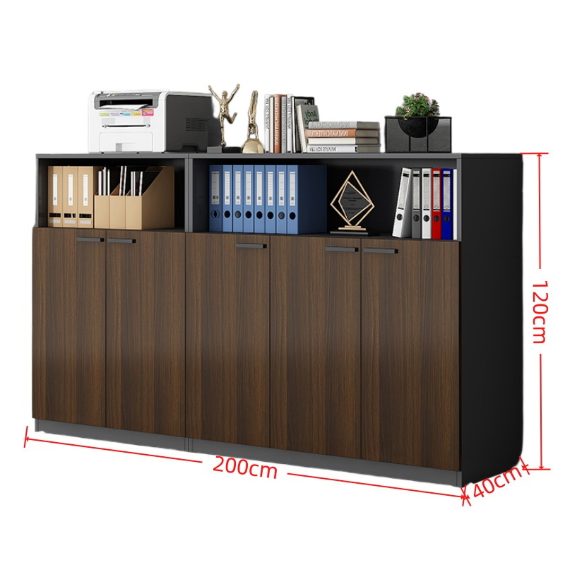 烁恒开放格置物柜5门台高清大图