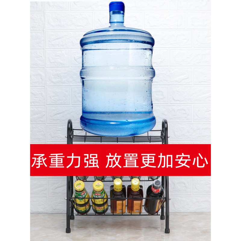厨房收纳架用品家用置物架落地多层台面油盐酱醋瓶调味料储物架子收纳层架 三维工匠高清大图