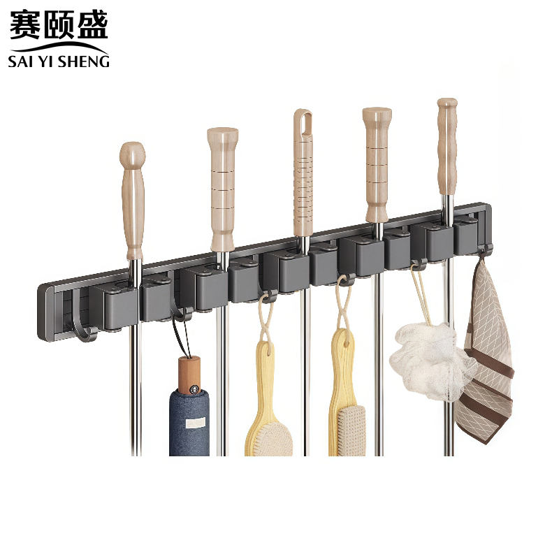 赛颐盛滑轨拖把架高清大图