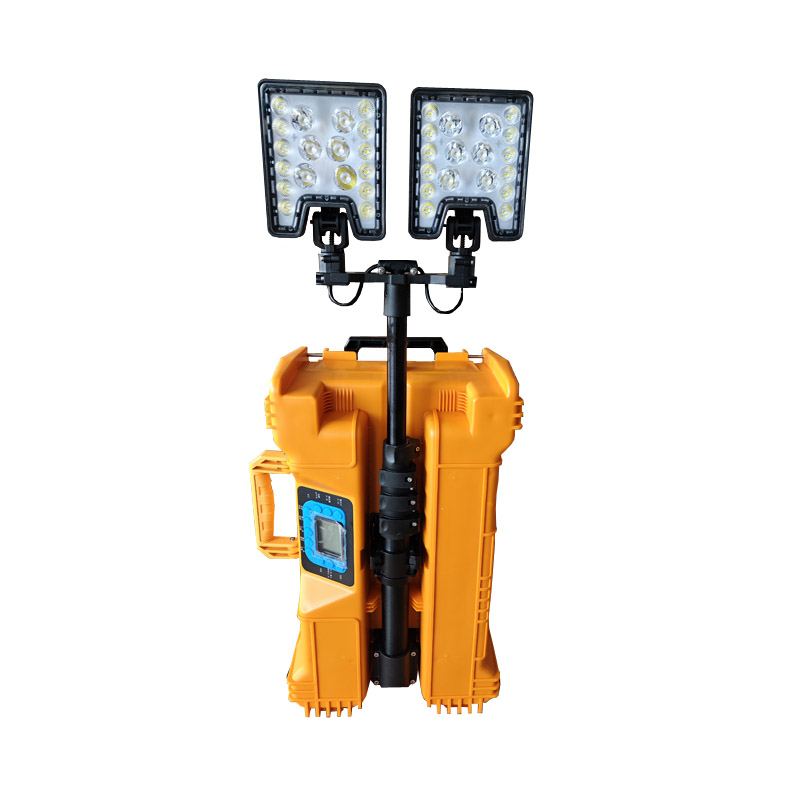 领航电器(LHDQ) LH5700F 多功能移动照明平台 2×55W 冷光 21.6V IP65 (计价单位:套) 黄色高清大图