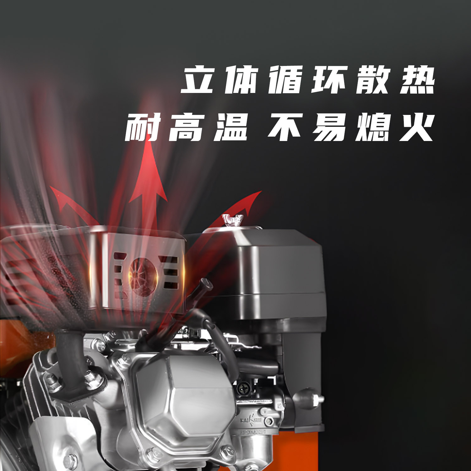 维思泰 内燃汽油抽水泵 排污自吸水泵 RDQGZ100-40-15/3寸4寸100mm 台高清大图