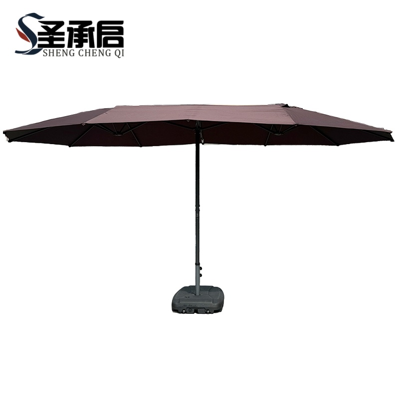 圣承启 防晒伞 咖啡色 把高清大图