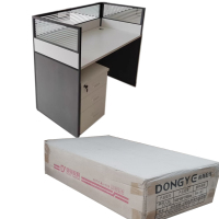 东业家具 单人位屏风工位办公桌LY-158 组 1400*600*1100mm