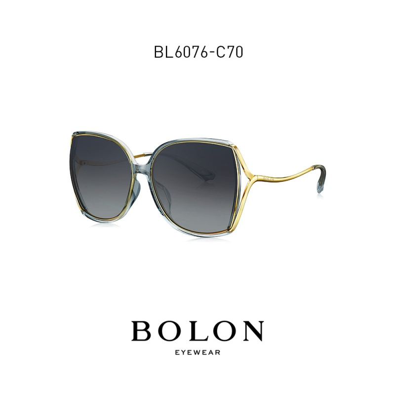 BOLON暴龙新款蝶形偏光镜明星同款女时尚墨镜太阳眼镜BL6076