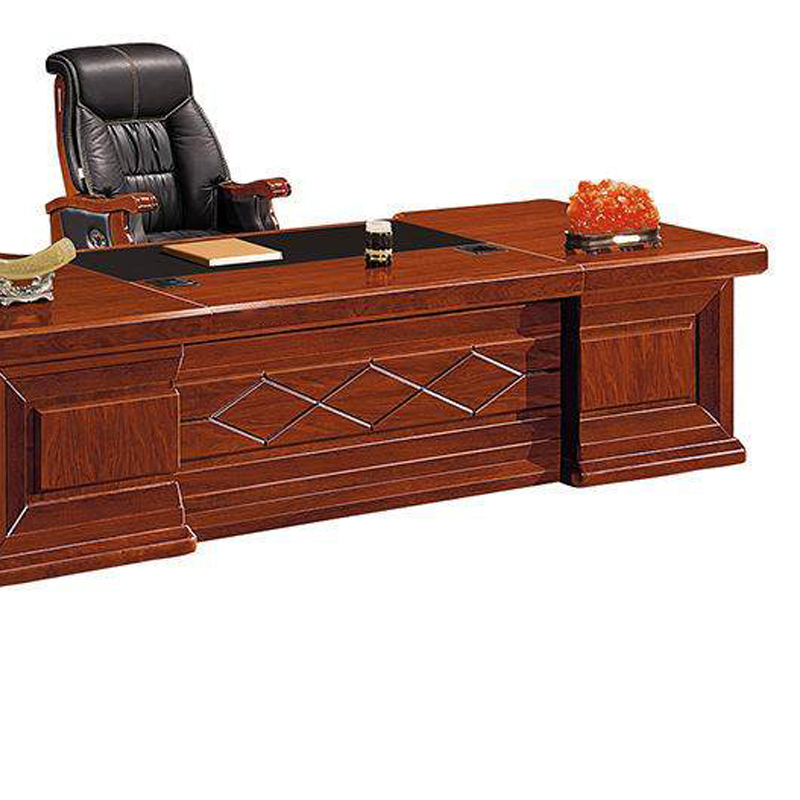 大央班台/办公桌B-7F241 2400W*1150D*760H 办公桌员工位单人办公桌组合简约现代办公室老板桌子高清大图