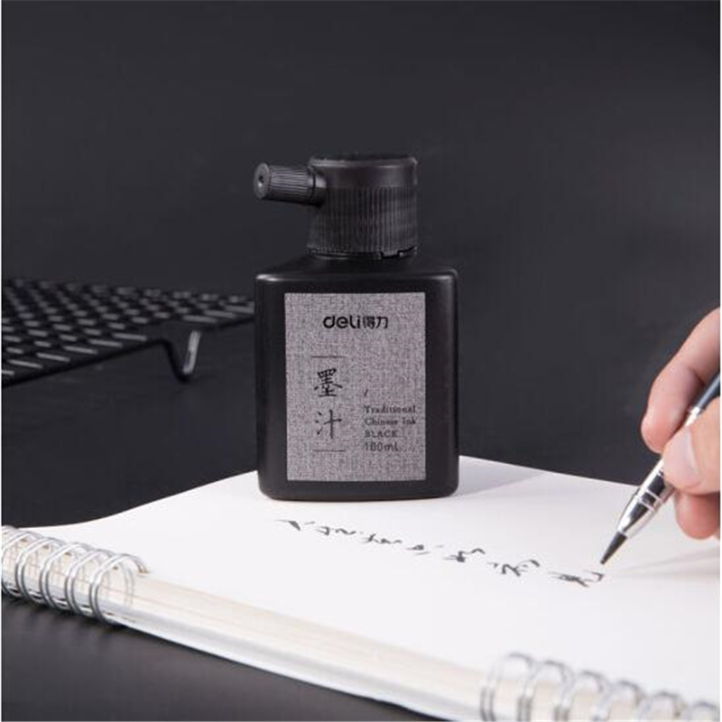 得力(deli)100ml特质浓墨 文房四宝 74291