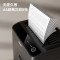 得力GA580高保密碎纸机 8张 30分钟 23L 5级 可带钉碎纸 黑色 大型文件粉碎机电动商用办公