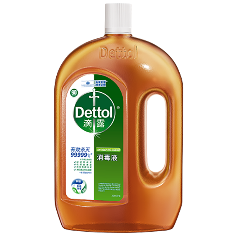 滴露(Dettol)消毒液消毒水 松木1.2L