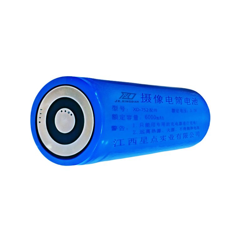 XD JX.XINGDIAN 摄像电筒电池 XD-752配件 /节高清大图