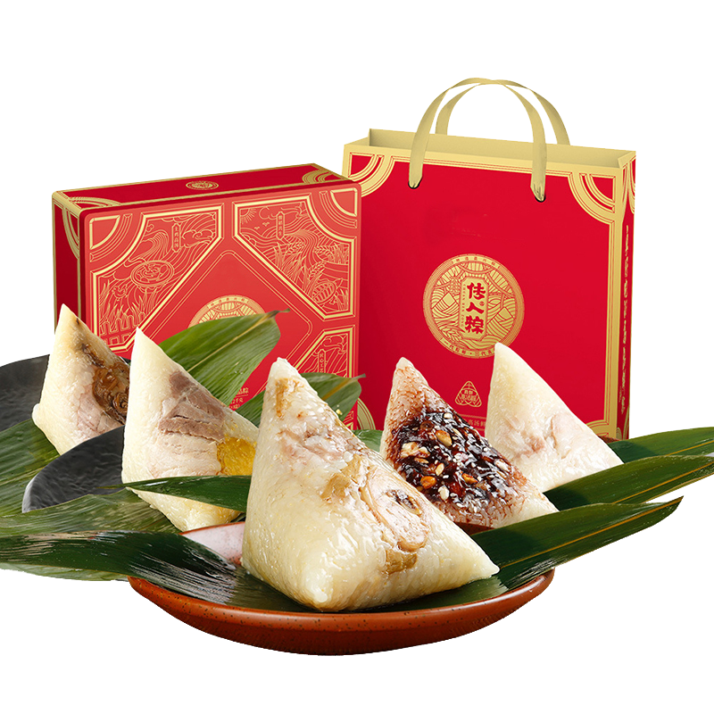 端午粽子传世流香礼 XTL031 8粽 1120g (盒)