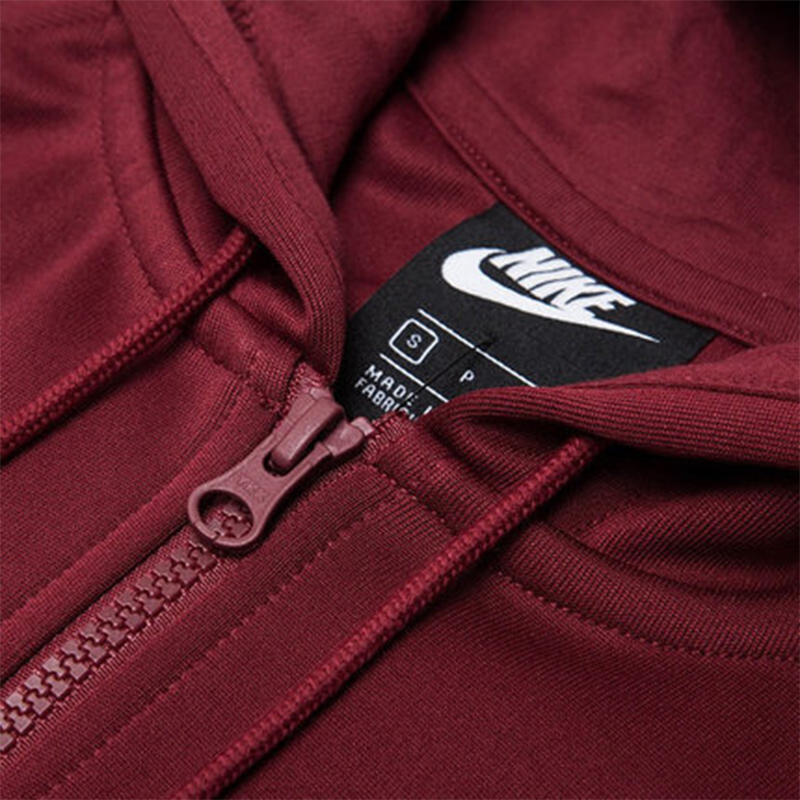 耐克(NIKE) 女子休闲连帽卫衣 W NSW HOODIE FZ LOGO TAPE BV3448-677