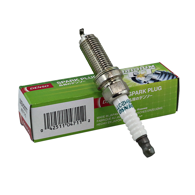 电装(DENSO)IXEH20TT双针铱金TT火花塞适用于骐达天籁花冠卡罗拉节省燃油