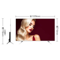 海信(Hisense)HZ55E5A 16G 55英寸4K超高清电视 HDR全面屏电视 AI语音智能电视 超薄电视机