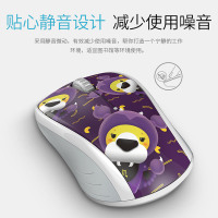 雷柏(RAPOO) 3100P双鱼座无线蓝牙多模式十二星座定制版鼠标