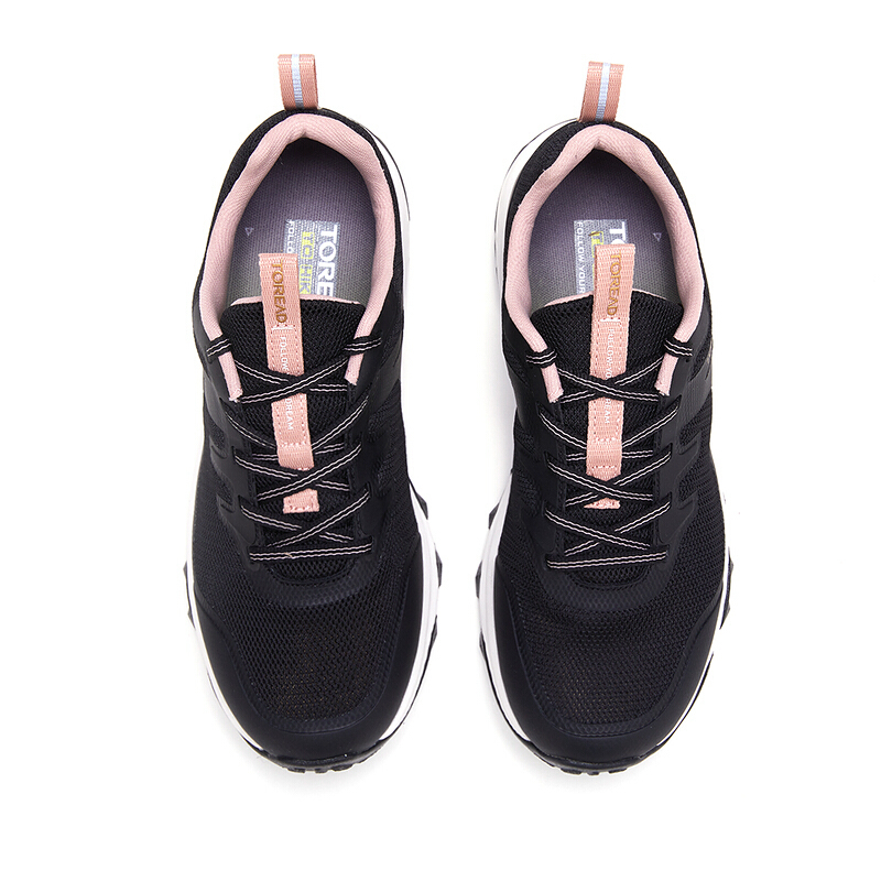 探路者户外徒步鞋女春夏季户外鞋女式时尚休闲网布透气耐磨防滑登山鞋