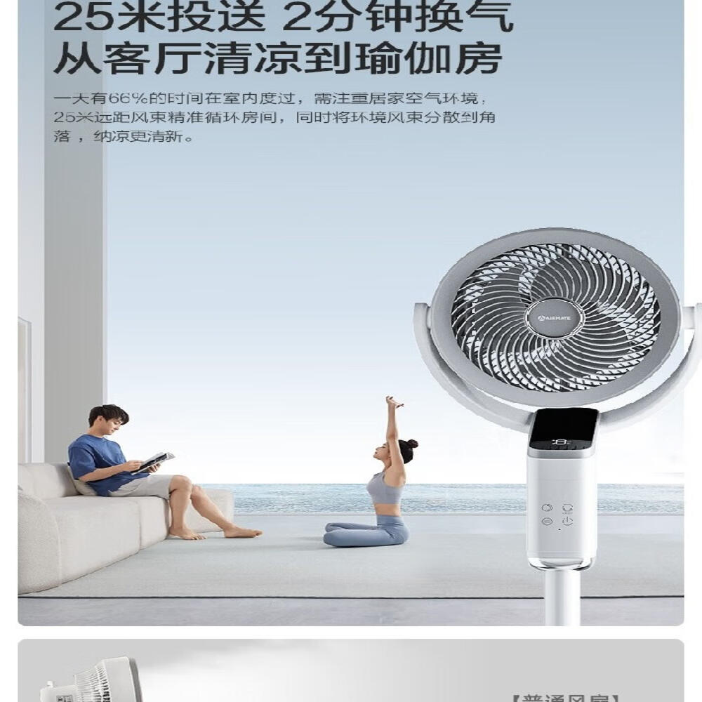 艾美特 FA23-SRD209 空气循环扇 语音落地风扇高清大图