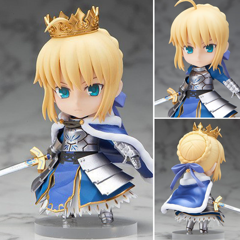 国产fate Grand Order Saber 豪华版吾王骑士棉被王塞巴手办模型600q版棉被王国产手办图片 高清实拍大图 苏宁易购