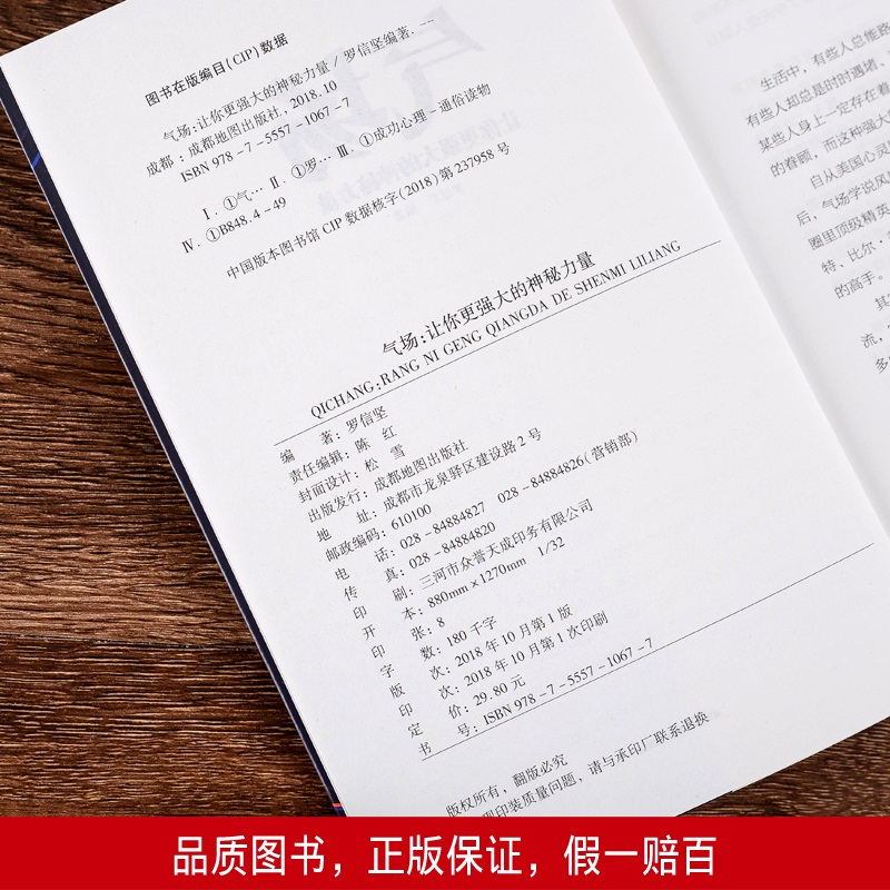 [正版]气场让你更强大的神秘力量 方与圆管理学终身成长成功励志书籍书排行榜高效能 社交职场书籍 书YH
