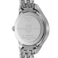原装进口天梭(TISSOT)手表臻时时尚小秒针石英钢带手表瑞士腕表钢带手表T103.110.11.033.00